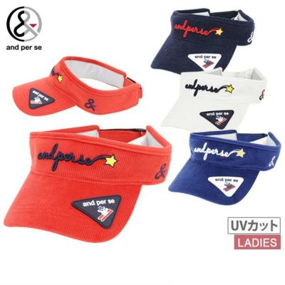 サンバイザー レディース アンパスィ and per se 2025 秋冬 新作