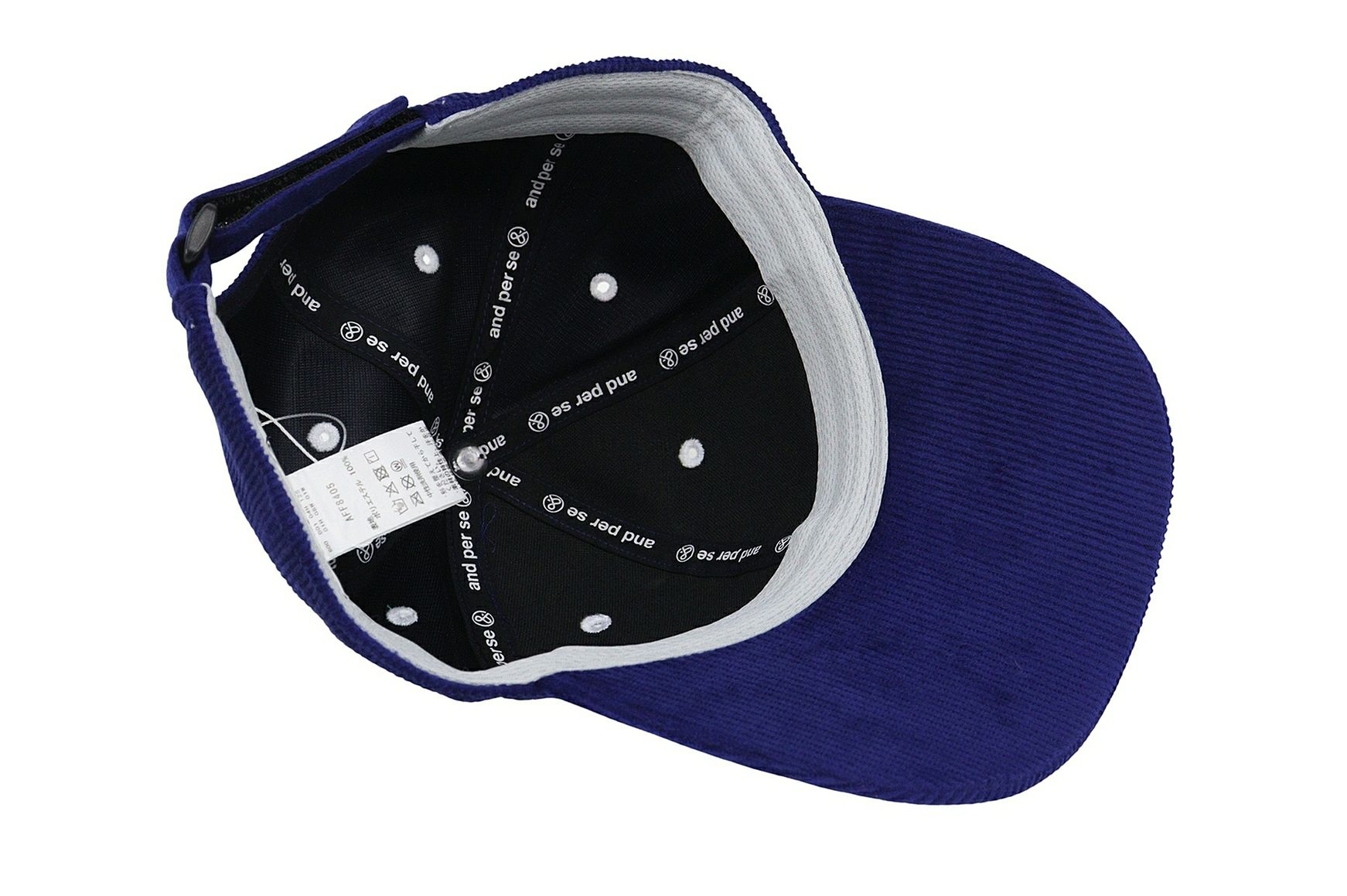 アンパスィのキャップ