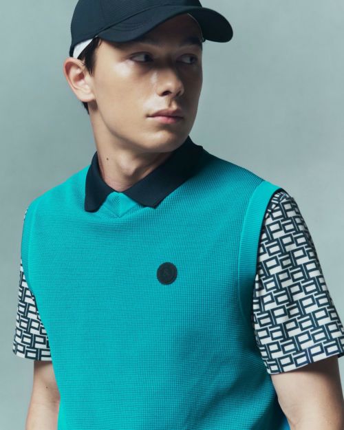 ポロシャツ メンズ アンパスィ and per se 2025 秋冬 新作 ゴルフ