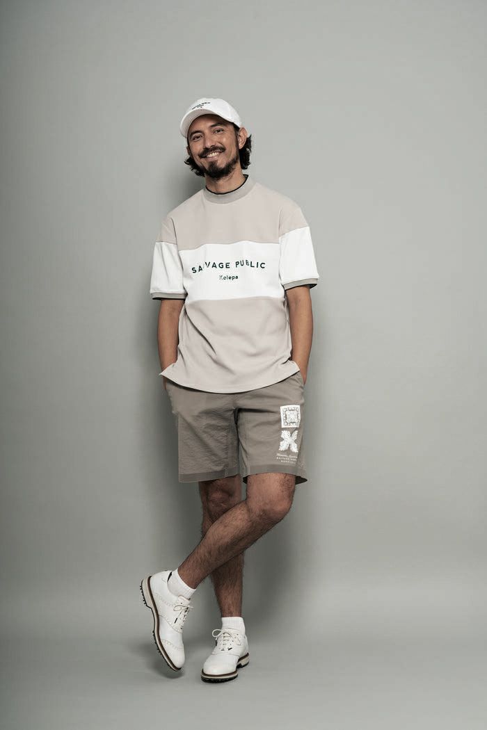 サルベージパブリックコレパのハイネックシャツ