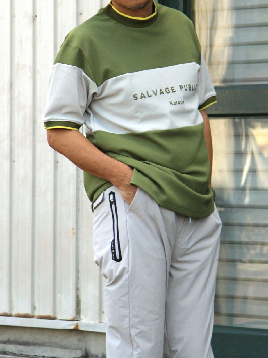サルベージパブリックコレパのハイネックシャツ