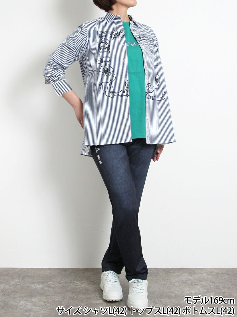 カステルバジャックのカジュアルシャツ