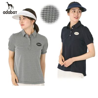 ポロシャツ レディース アダバット adabat ゴルフウェア タイムセール 9/30 13:00迄】ポロシャツ レディース アダバット