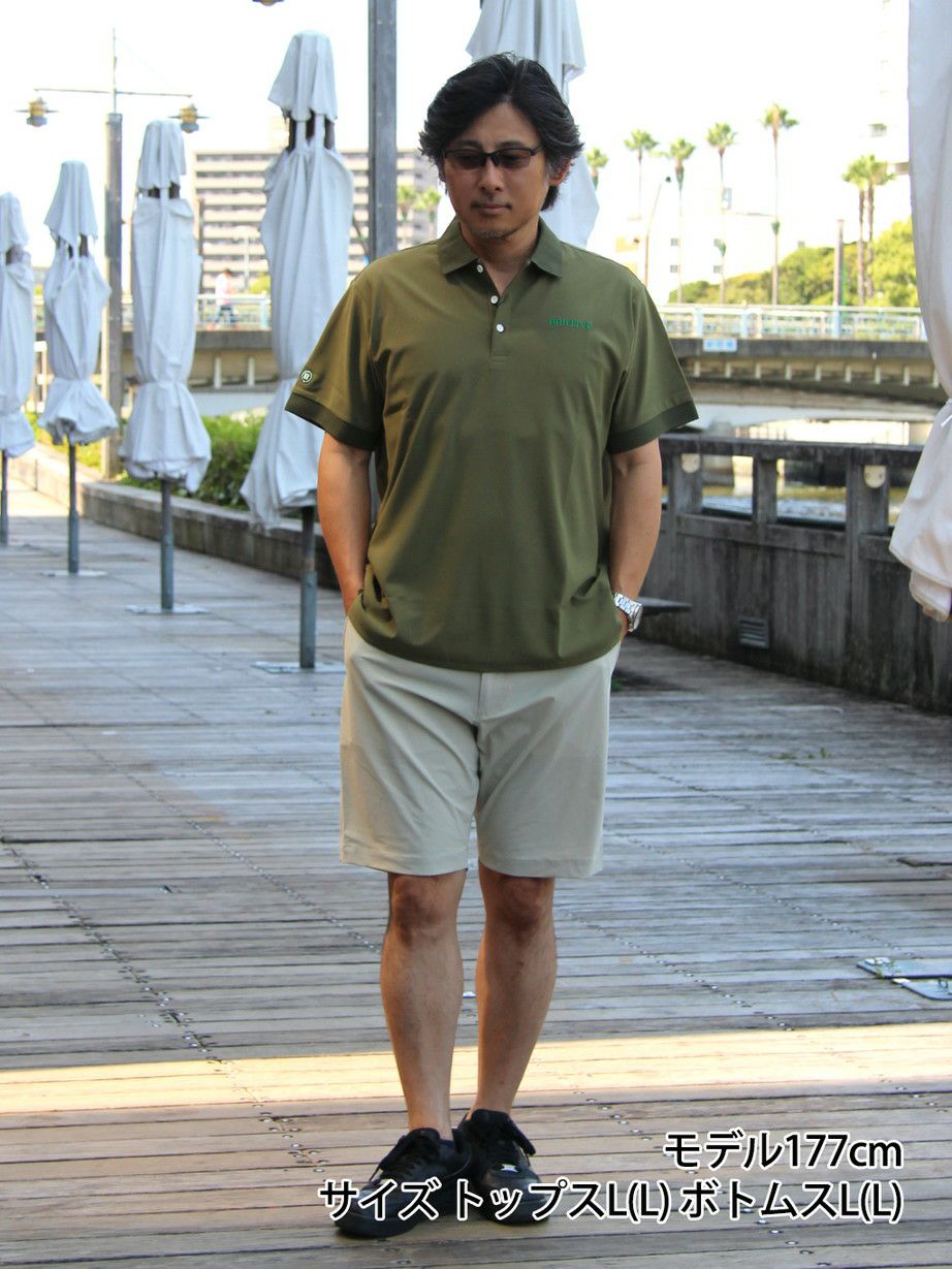 ブリーフィングゴルフのポロシャツ