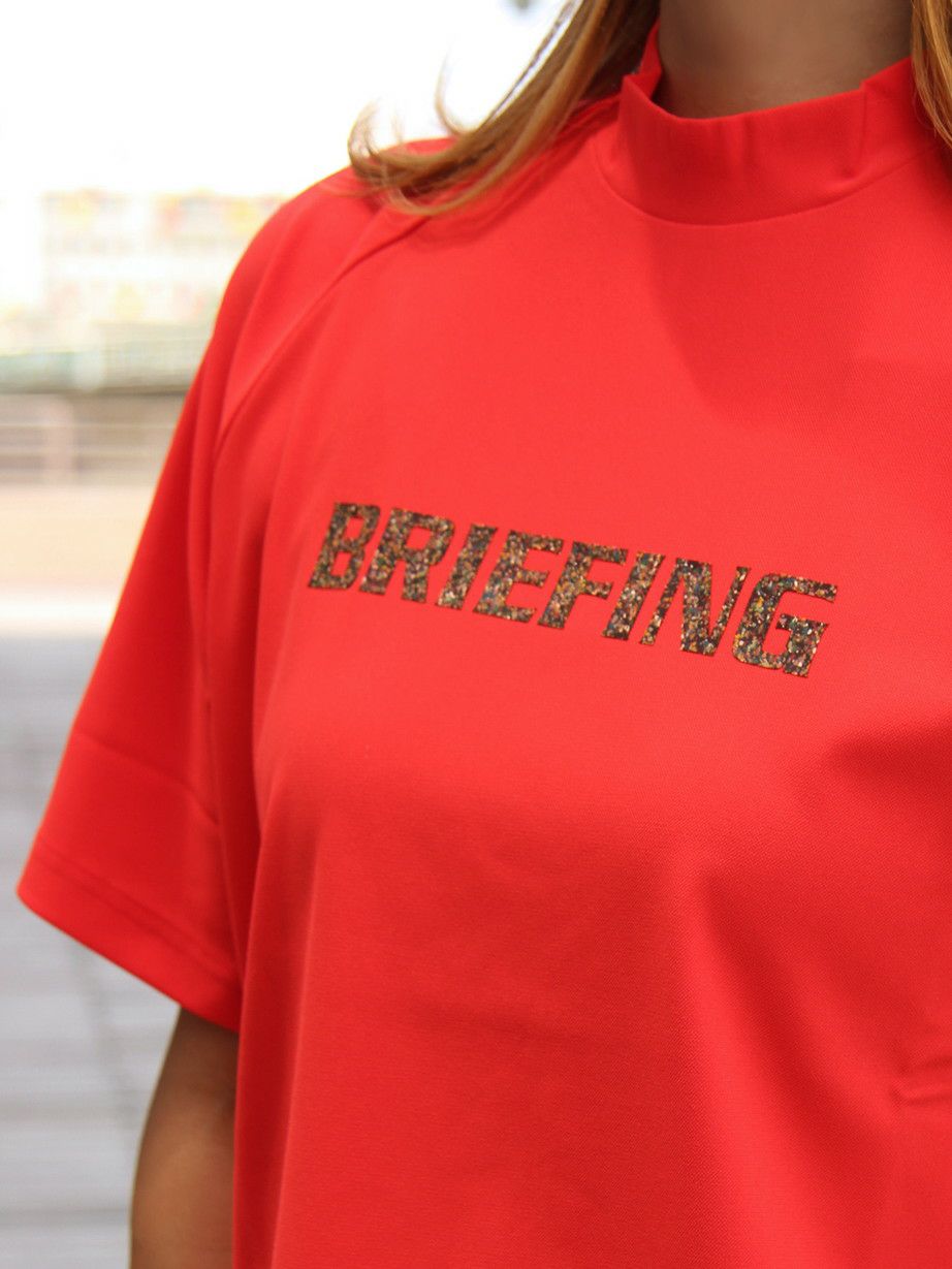 ブリーフィングのハイネックシャツ