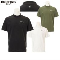 BRIEFING ハイネックシャツ ホワイト