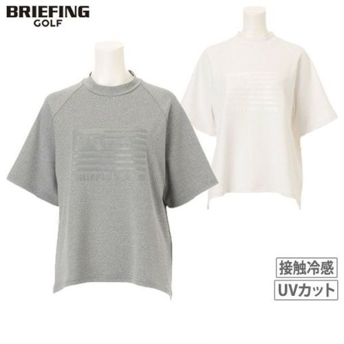 ブリーフィング BRIEFING ゴルフウェア ツアーハイネックシャツ 白 ブリーフィング（BRIEFING）（メンズ）ゴルフウェア TOUR ロング