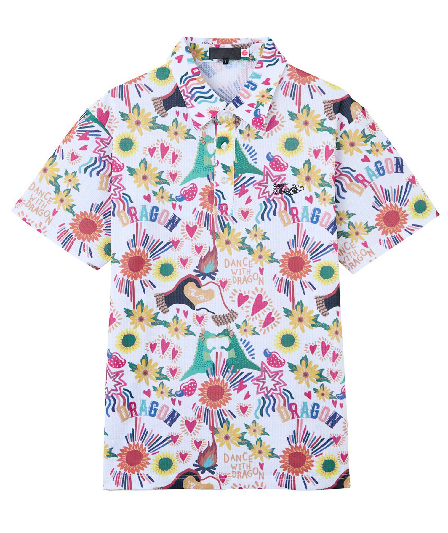 ダンスウィズドラゴンのポロシャツ