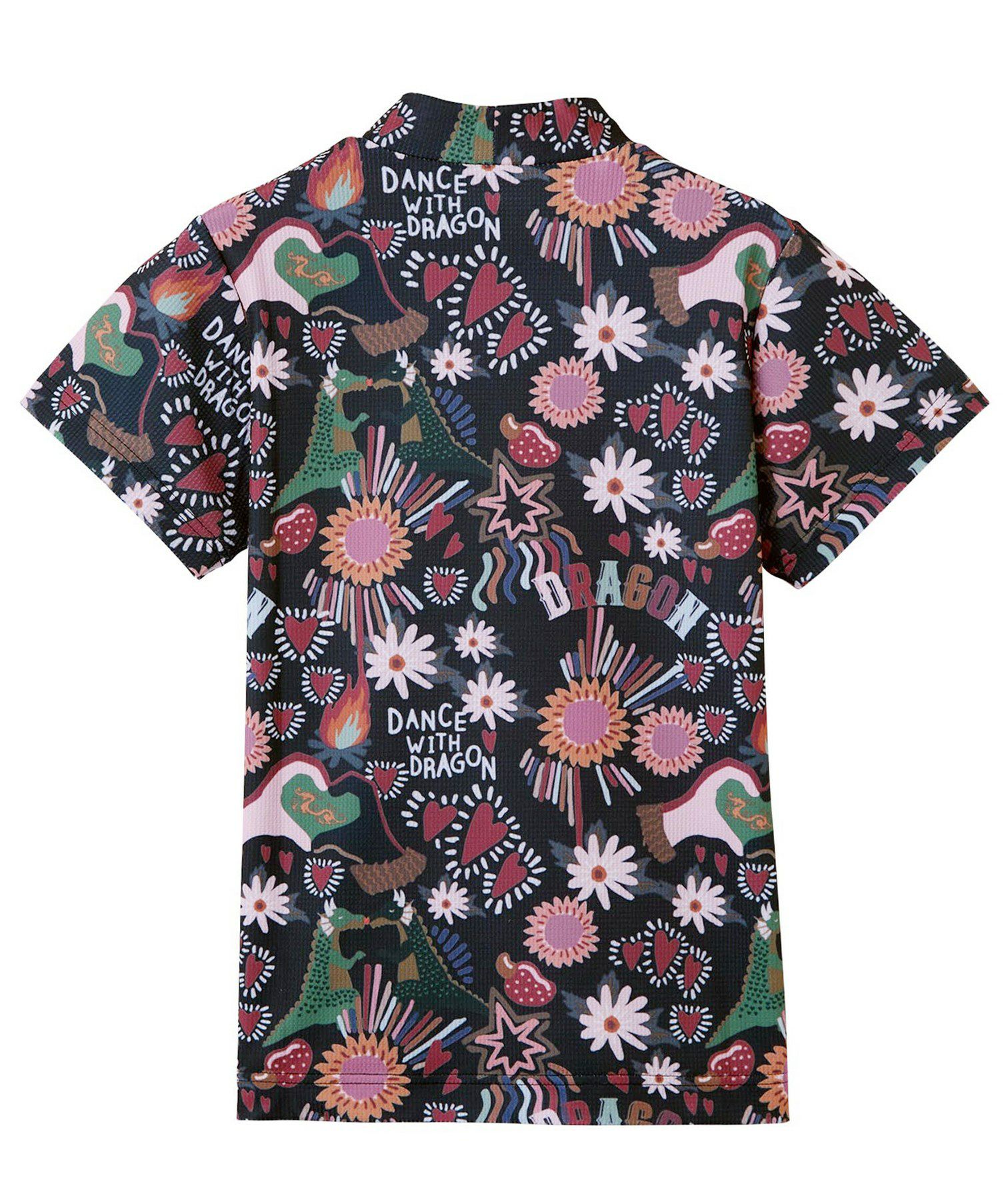 ダンスウィズドラゴンのハイネックシャツ半袖