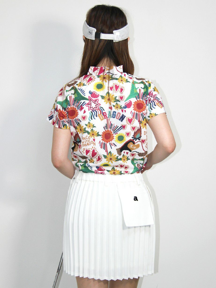 ダンスウィズドラゴンのハイネックシャツ半袖