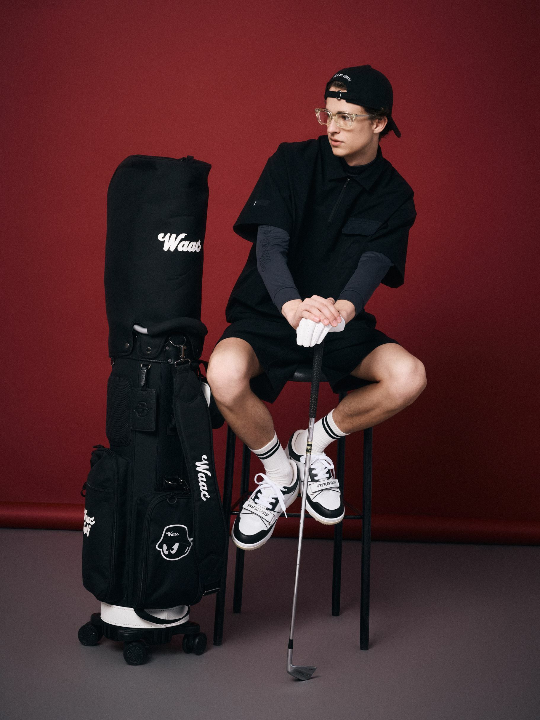 ワックのキャディバッグ