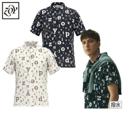ZOY　メンズゴルフシャツ　サイズ2 ZOY ゾーイ ドレスコードインターナショナル DRESS CODE