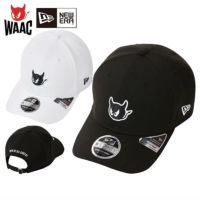 WAAC×NEWERAワックニューエラコラボキャップ黒 WAAC ワック ゴルフ キャップ ニューエラコラボ メンズ
