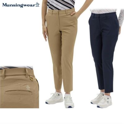 【大感謝祭P10倍】ロングパンツ レディース マンシングウェア Munsingwear 2025 秋冬 新作 ゴルフウェア mg5flp21l 大感謝祭P10倍】ロングパンツ レディース マンシングウェア