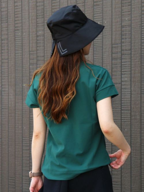 LANVINハイネック 半袖 ゴルフワンピース LANVINハイネック 半袖 ゴルフワンピース LANVINハイネック 半袖