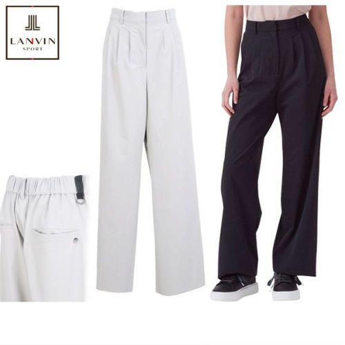 新品　S ランバン　LANVIN SPORT ゴルフ　パンツ　春夏用 パンツ レディース ランバン スポール LANVIN SPORT 日本正規品