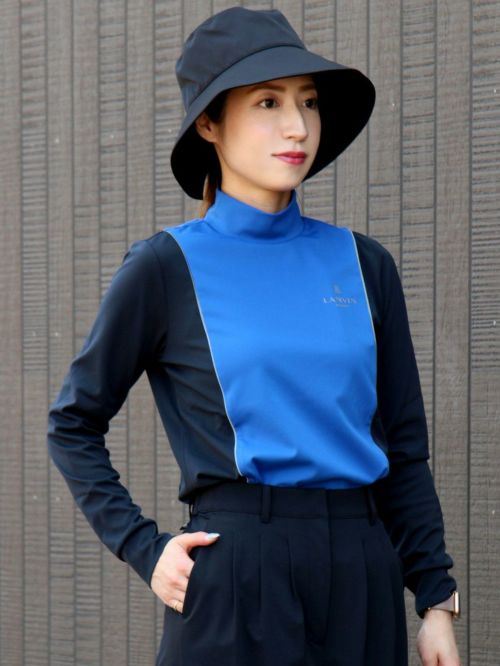 大感謝祭P10倍】ハイネックシャツ レディース ランバン スポール