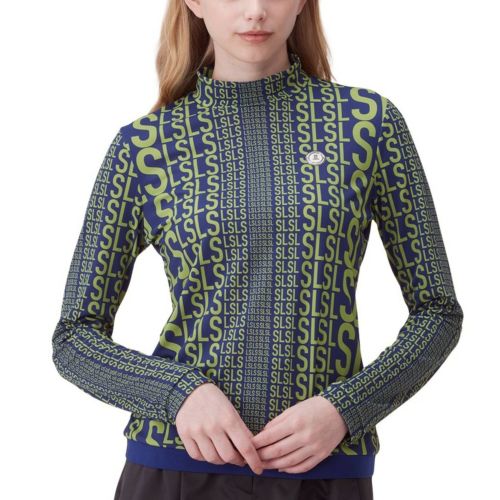 ランバンスポール ゴルフウェア レディース カットソー ドローコード ハイネック ハイネックシャツ レディース ランバン スポール LANVIN SPORT