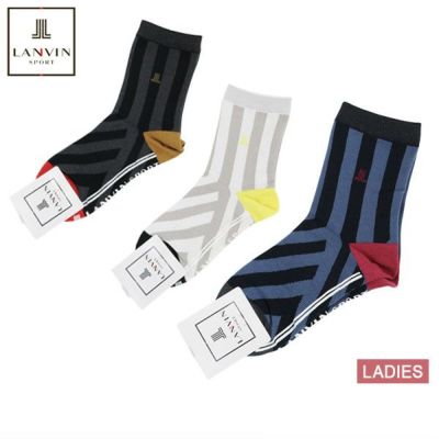 ミドル丈ソックス レディース ランバン スポール LANVIN SPORT