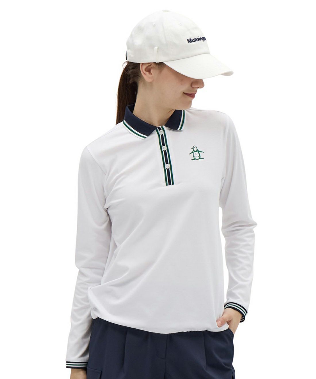 マンシングウェアのポロシャツ