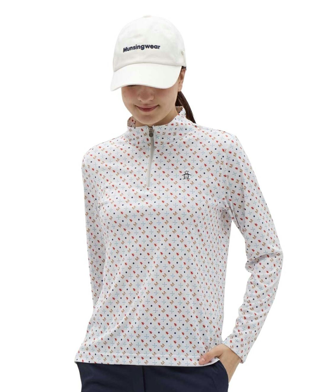 マンシングウェアのポロシャツ