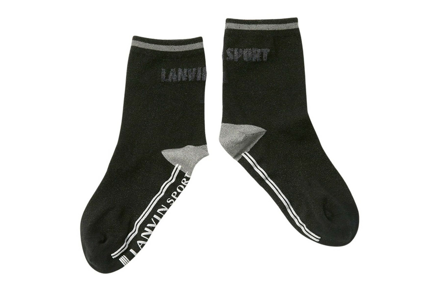 ランバンスポールのミドル丈ソックス