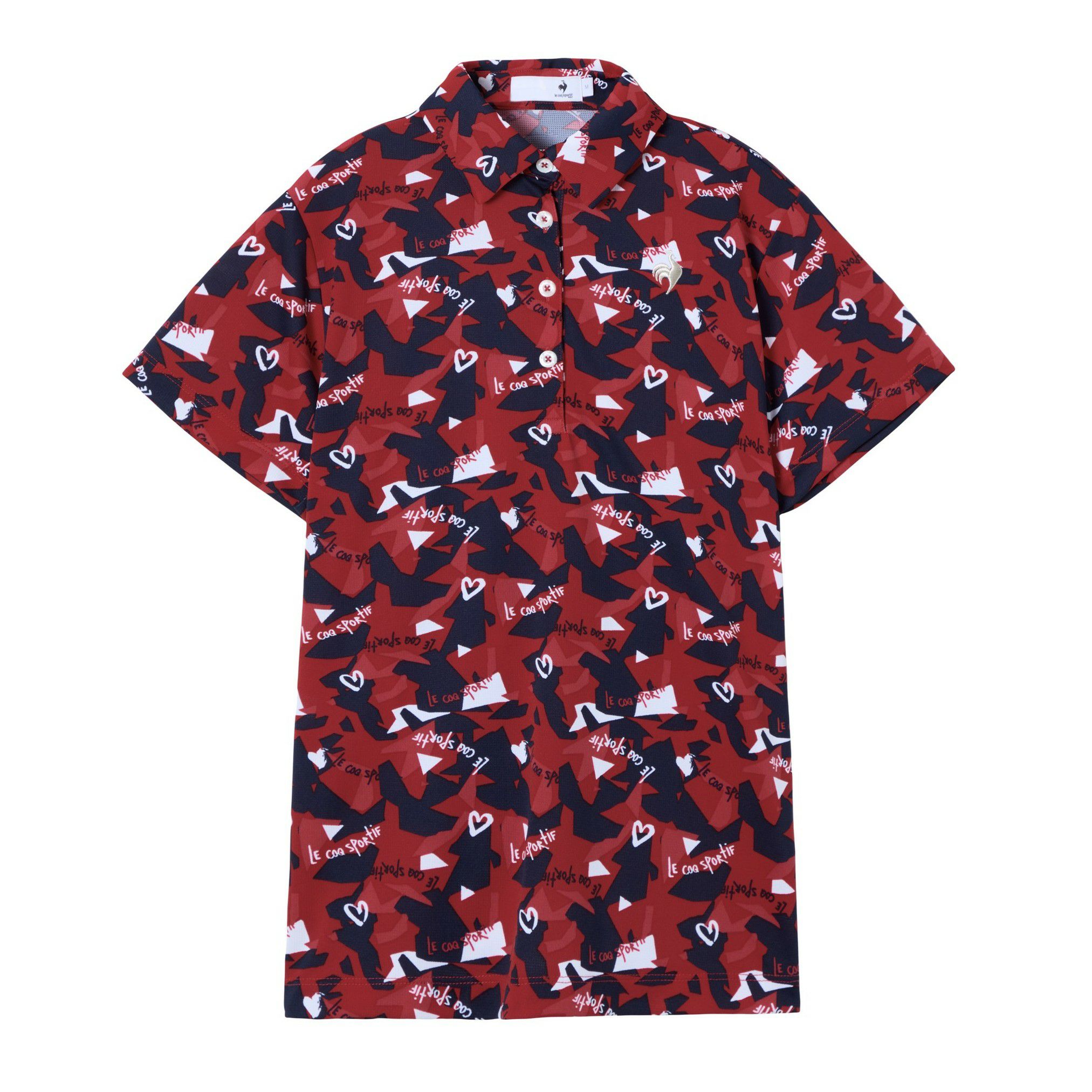 ルコックスポルティフゴルフのポロシャツ