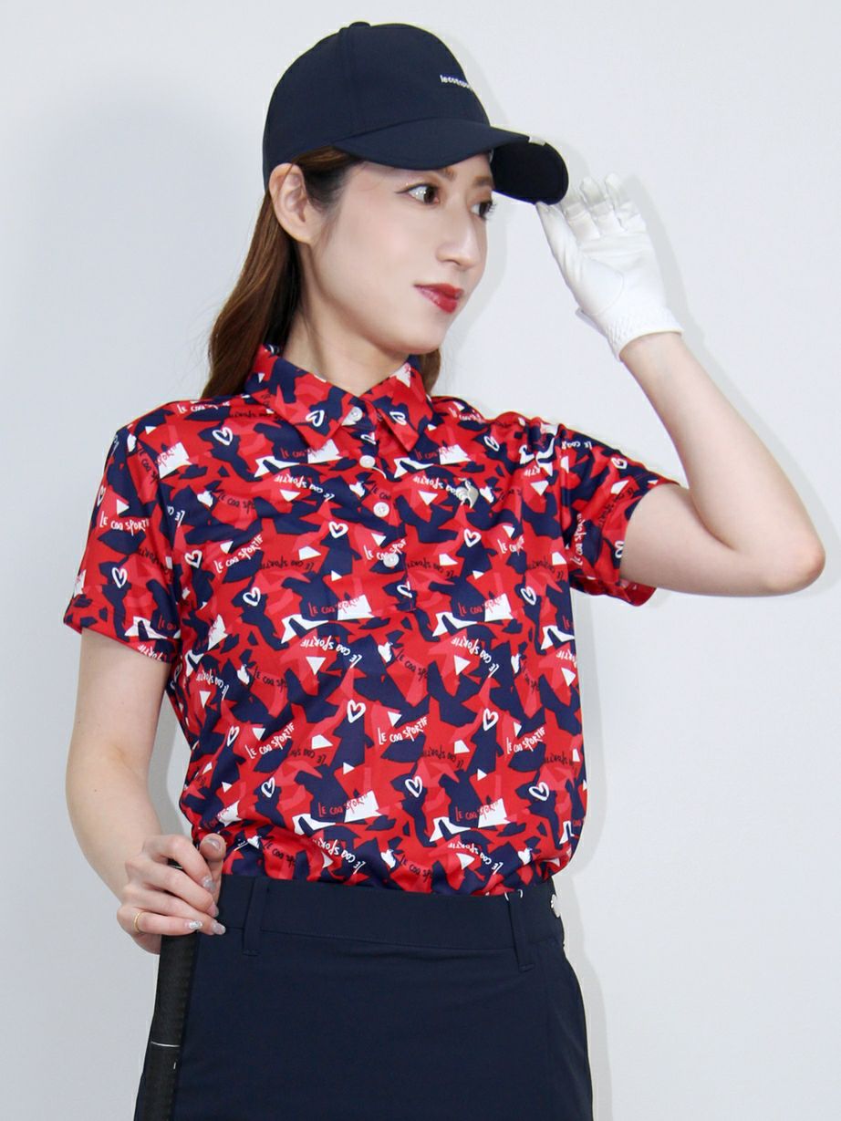 ルコックスポルティフゴルフのポロシャツ