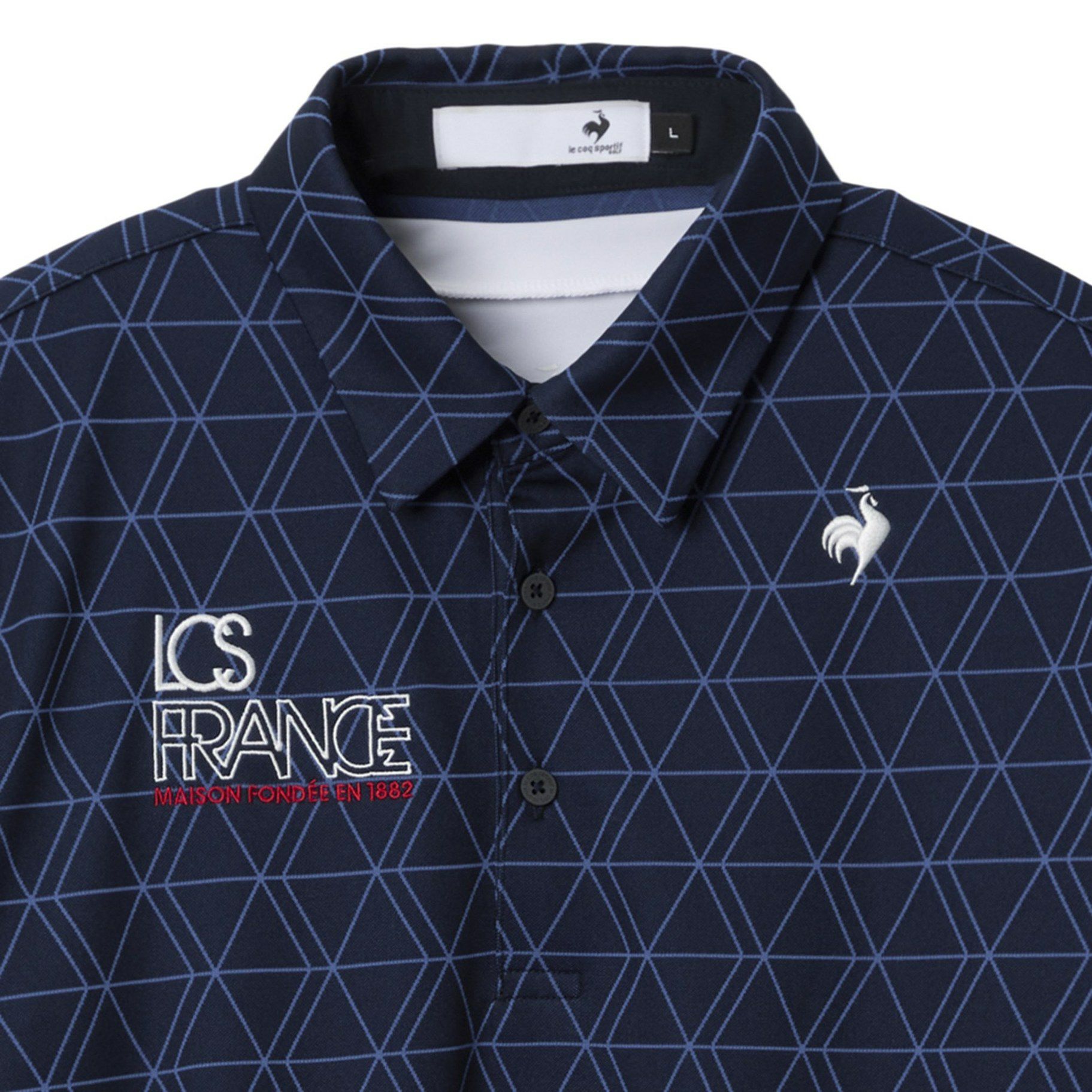 ルコックスポルティフゴルフのポロシャツ