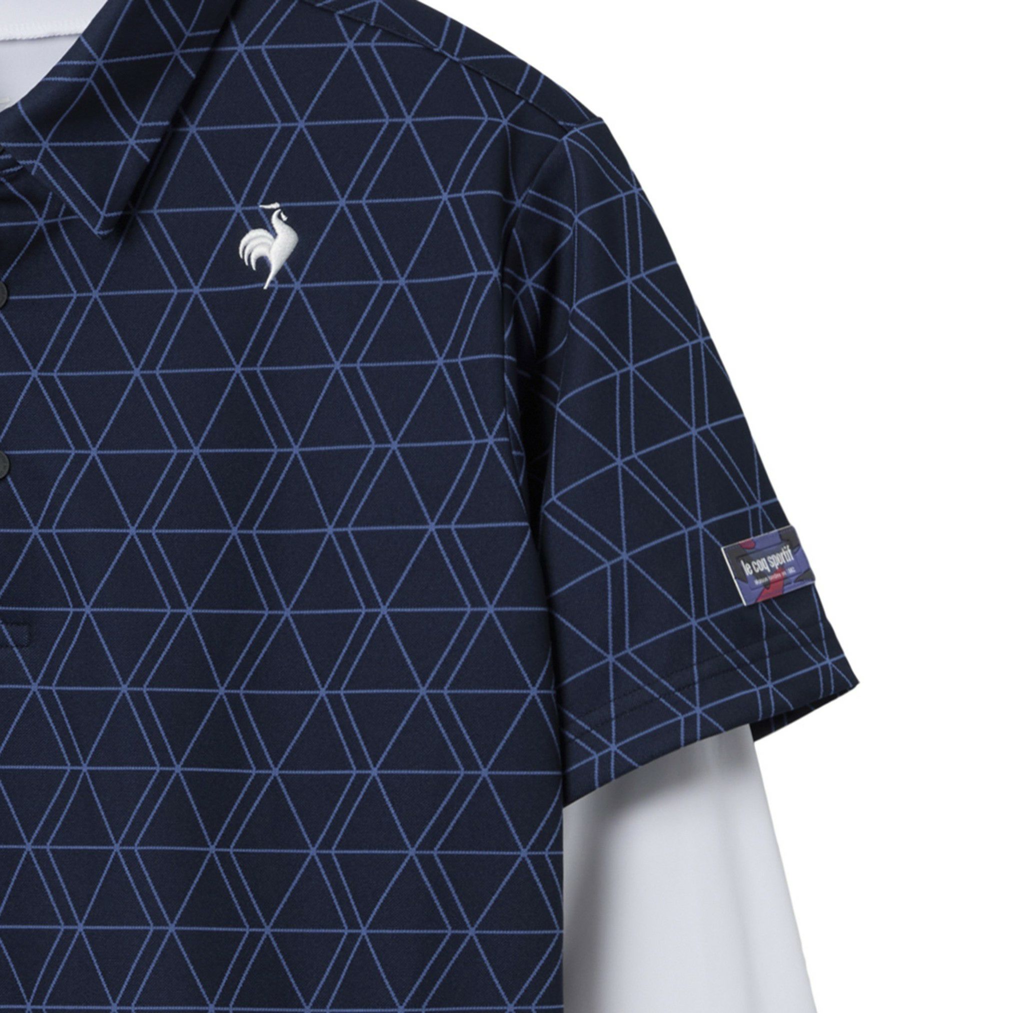 ルコックスポルティフゴルフのポロシャツ