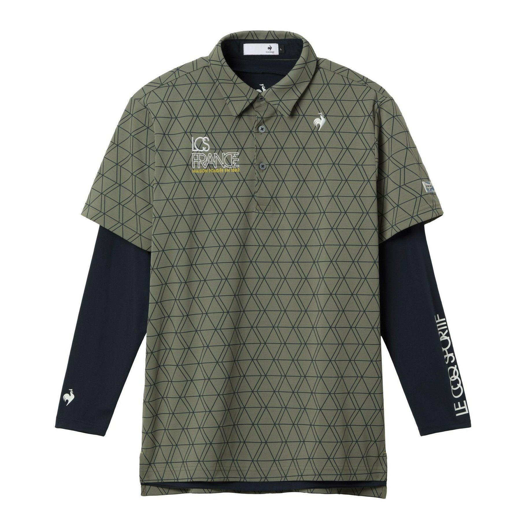 ルコックスポルティフゴルフのポロシャツ