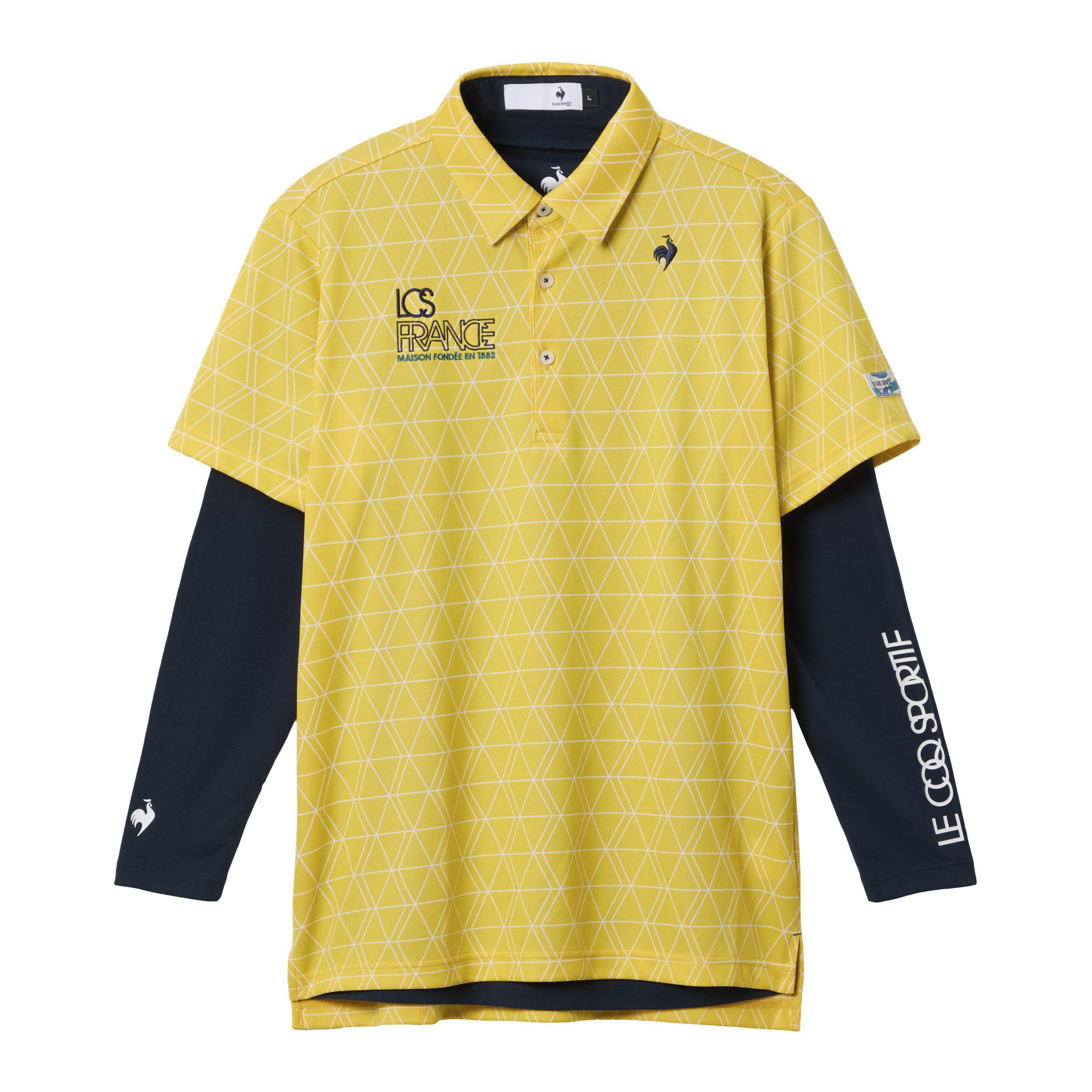 ルコックスポルティフゴルフのポロシャツ