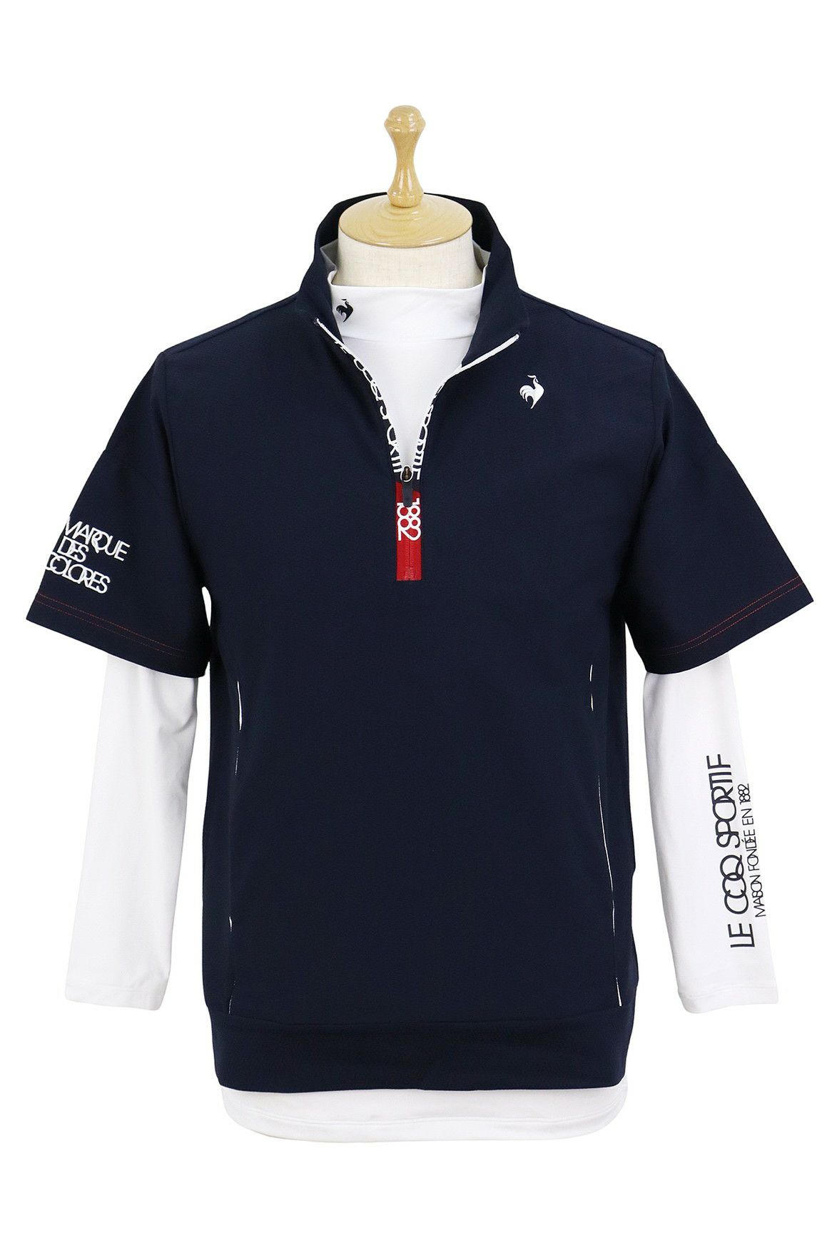 ルコックスポルティフゴルフのポロシャツ