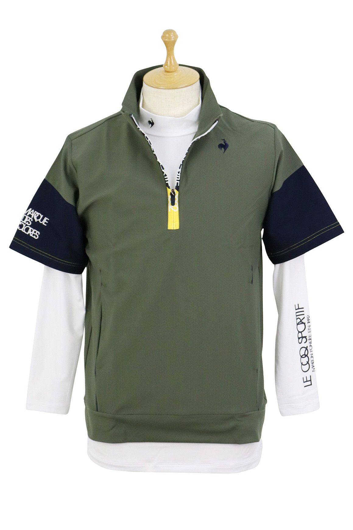 ルコックスポルティフゴルフのポロシャツ