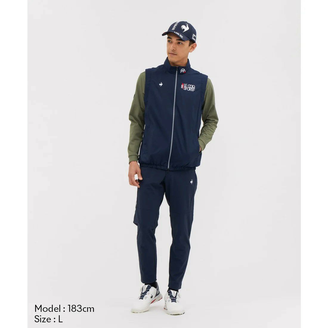 ルコックスポルティフゴルフのブルゾン