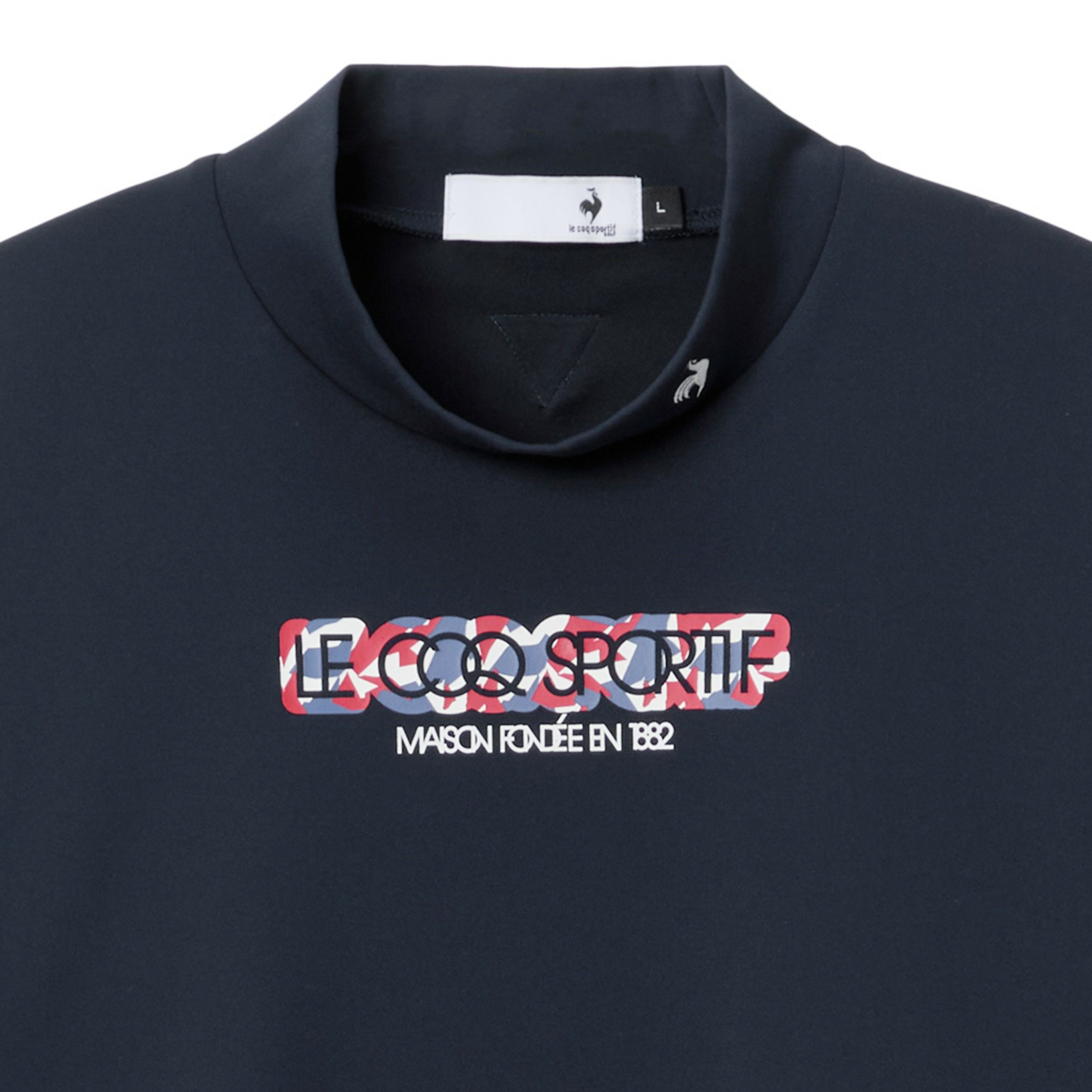 ルコックスポルティフのハイネックシャツ