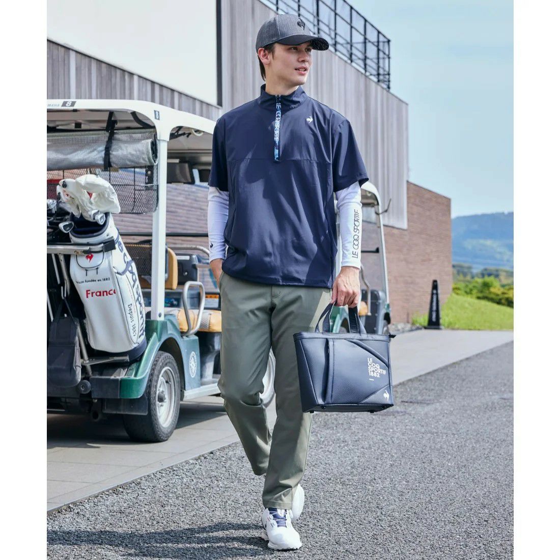 ルコックスポルティフゴルフのブルゾン