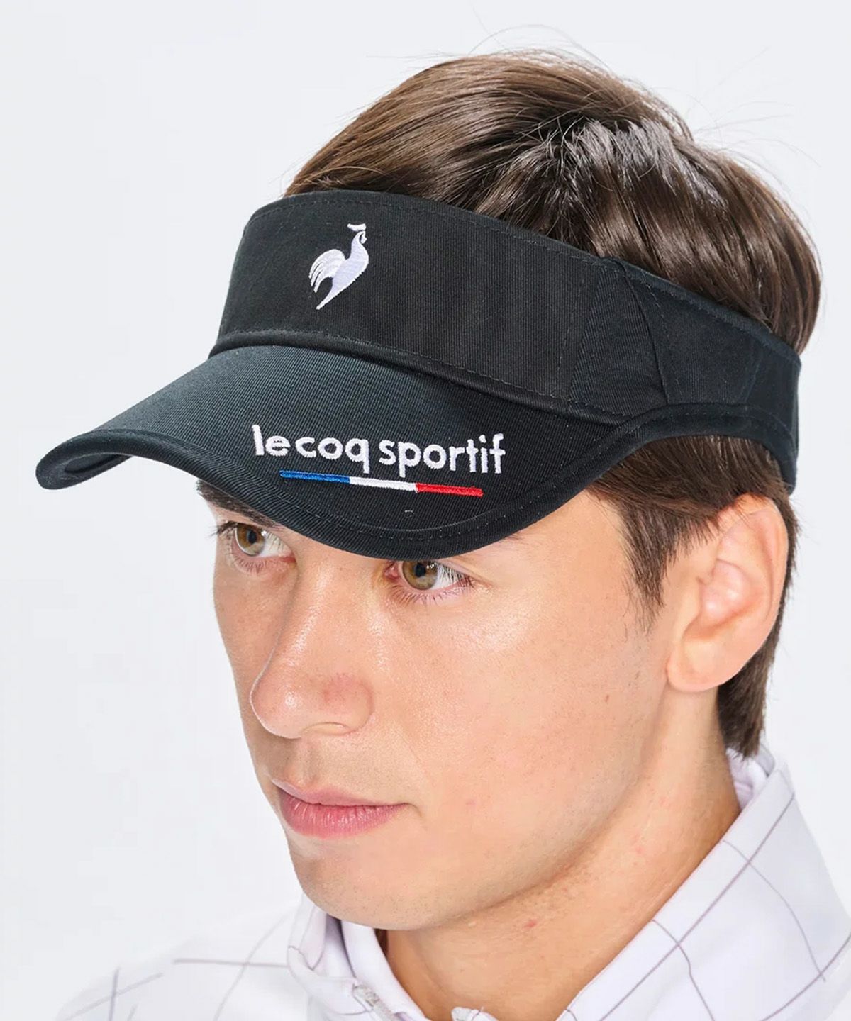 ルコックスポルティフゴルフのサンバイザー