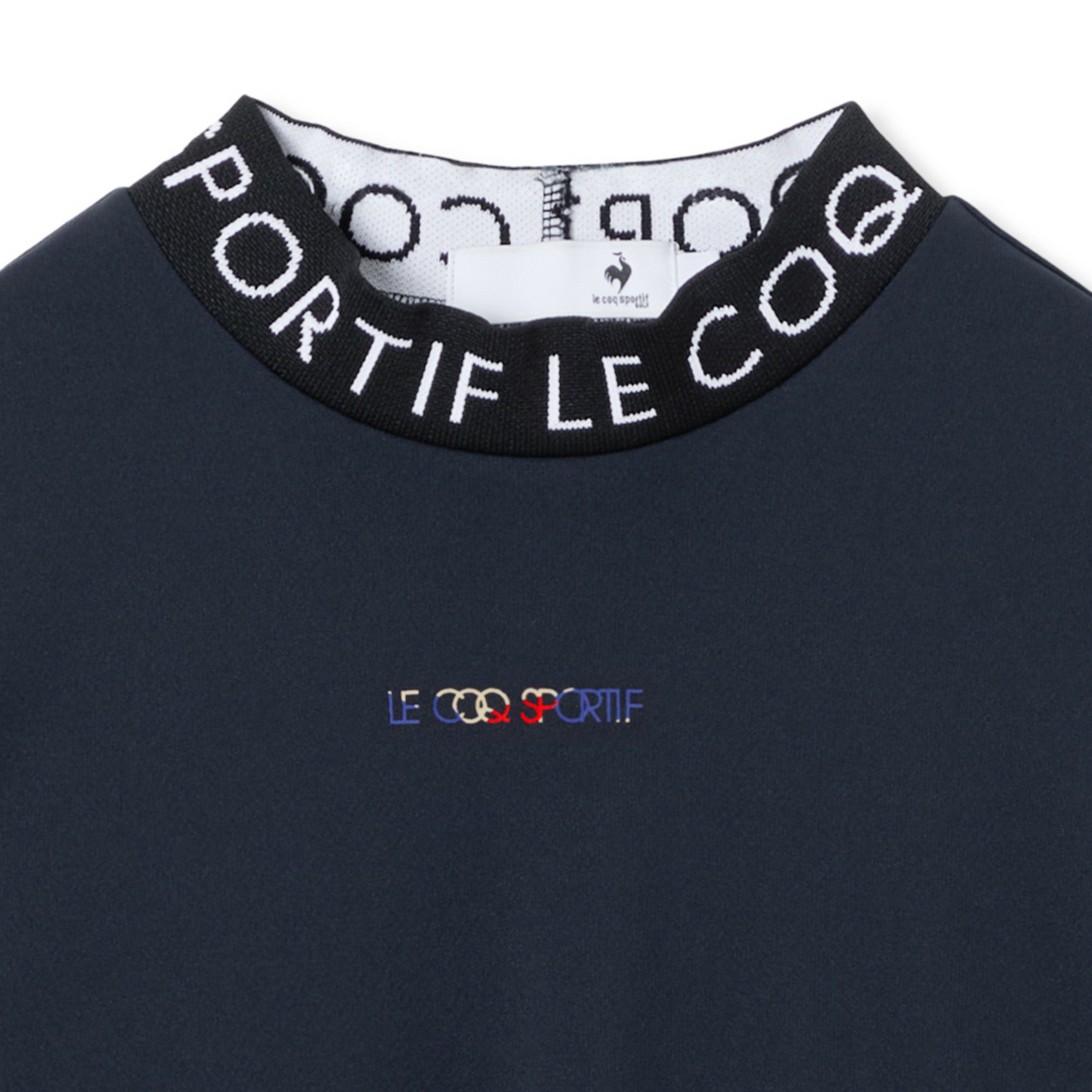 ルコックスポルティフゴルフのハイネックシャツ