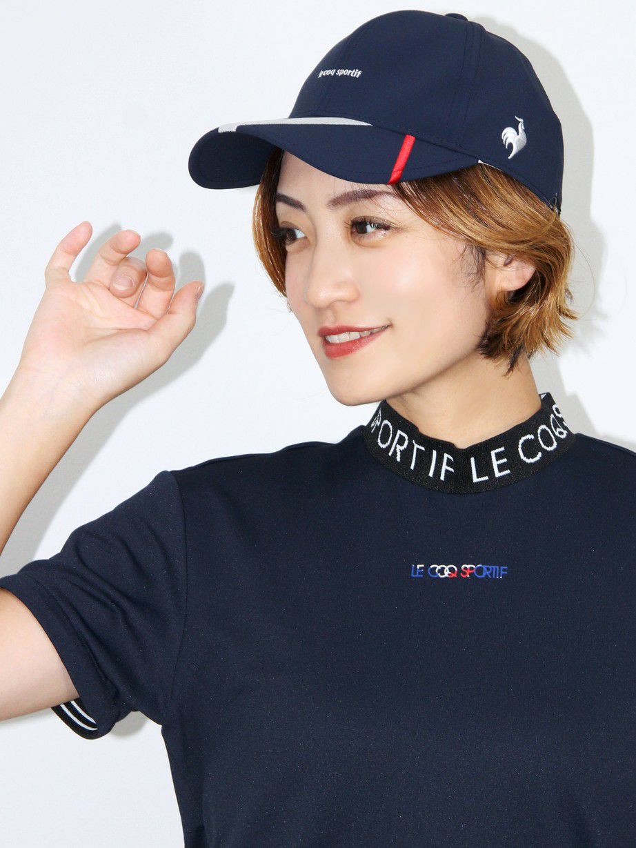 ルコックスポルティフゴルフのハイネックシャツ