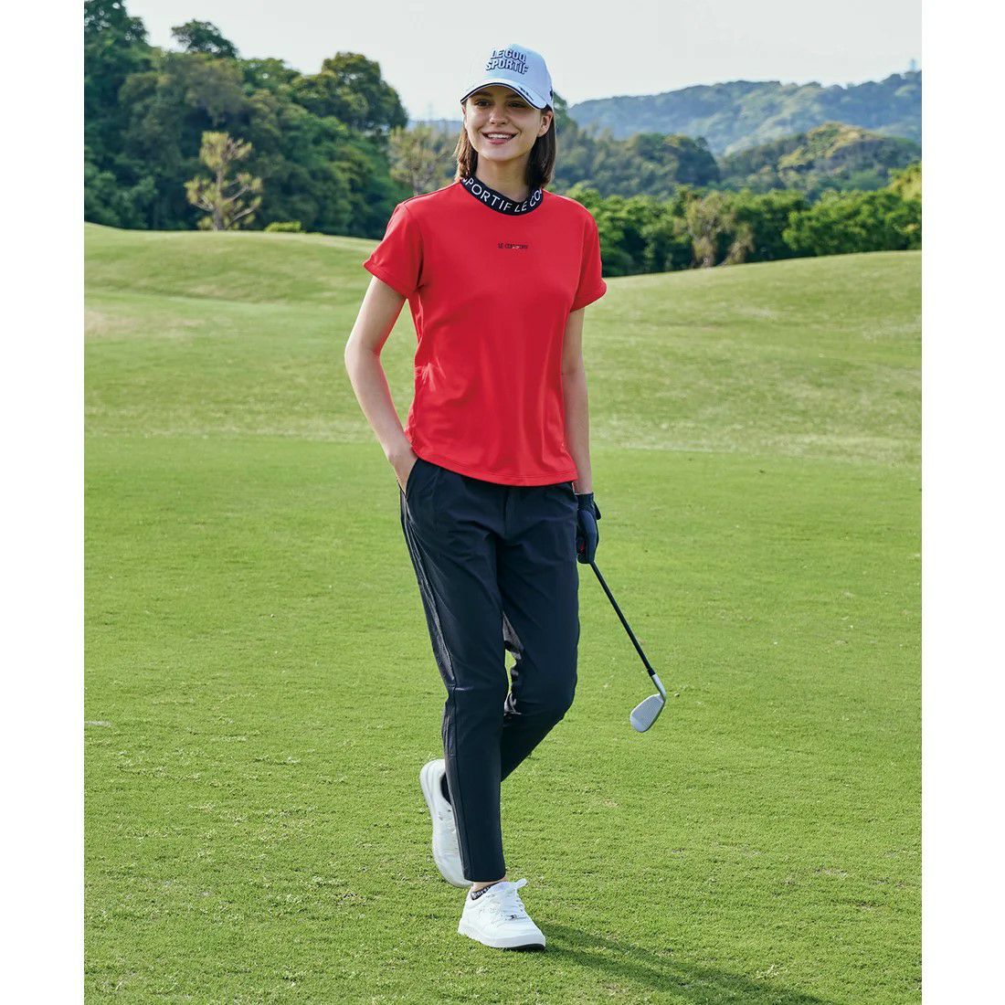 ルコックスポルティフゴルフのパンツ