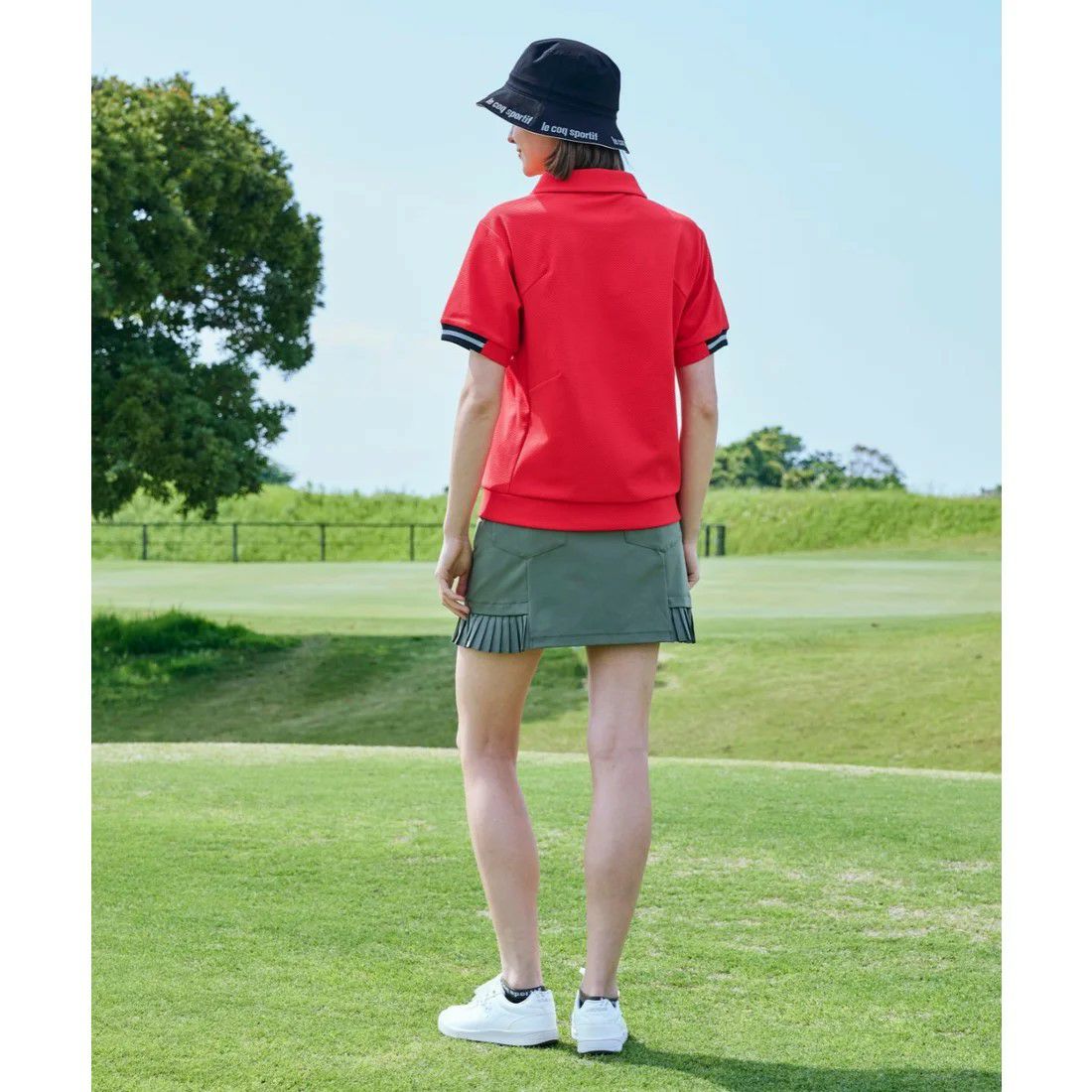 ルコックスポルティフゴルフのポロシャツ
