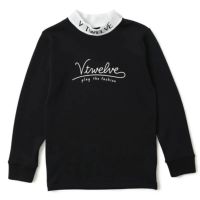 V12ゴルフのハイネックシャツ