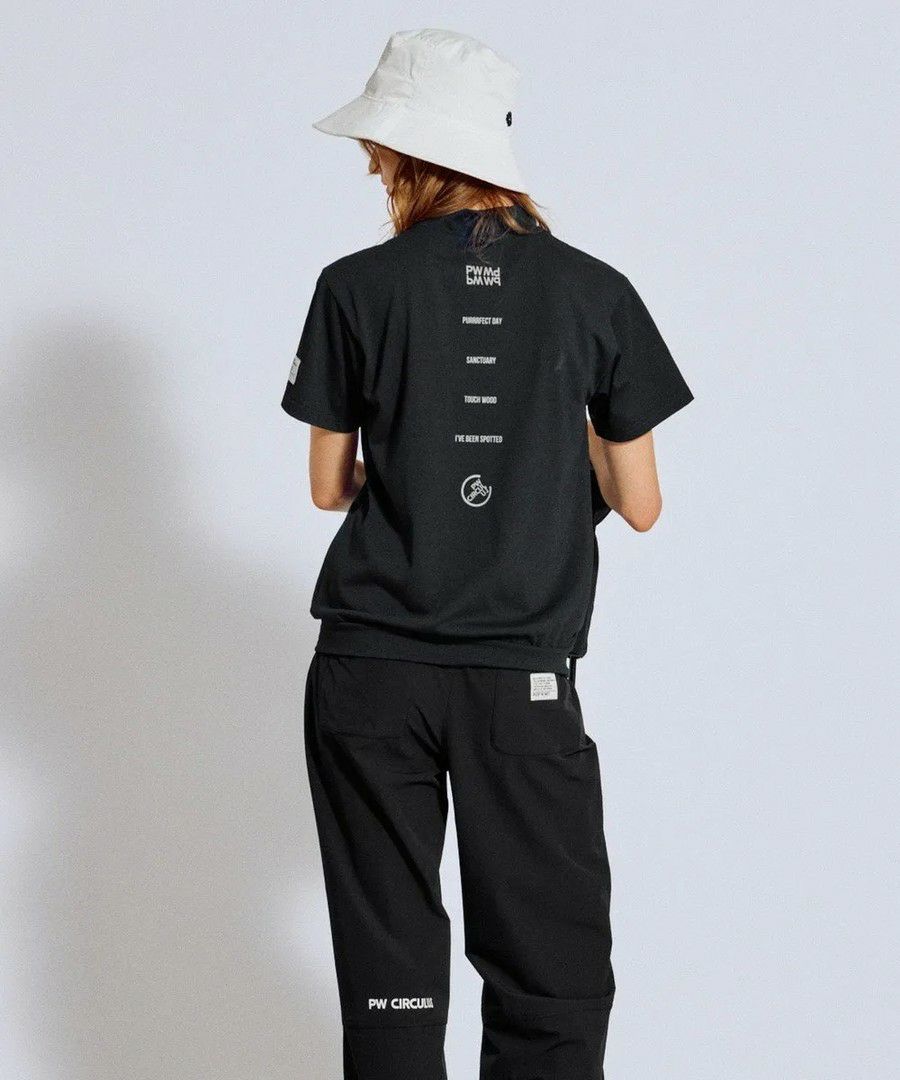 ピーダブリュサーキュラスのハイネックシャツ