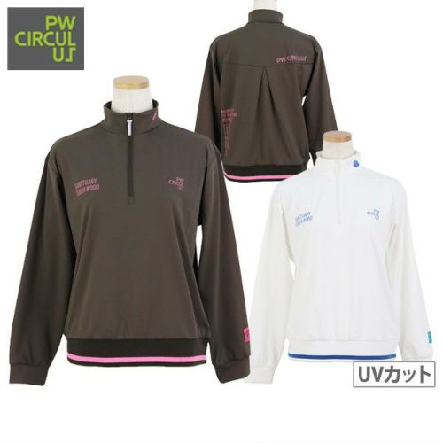 PW CIRCULUS ポロシャツ LL カーキ ポロシャツ レディース ピーダブリュサーキュラス PW CIRCULUS