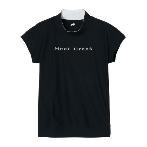 サイズ：52 HEAL CREEK ヒールクリーク  長袖ハイネックインナーTシャツ  ホワイト系 [240101449140] ゴルフウェア メンズ ストスト 新品】HEAL CREEK ヒールクリーク 長袖ハイネックインナーT