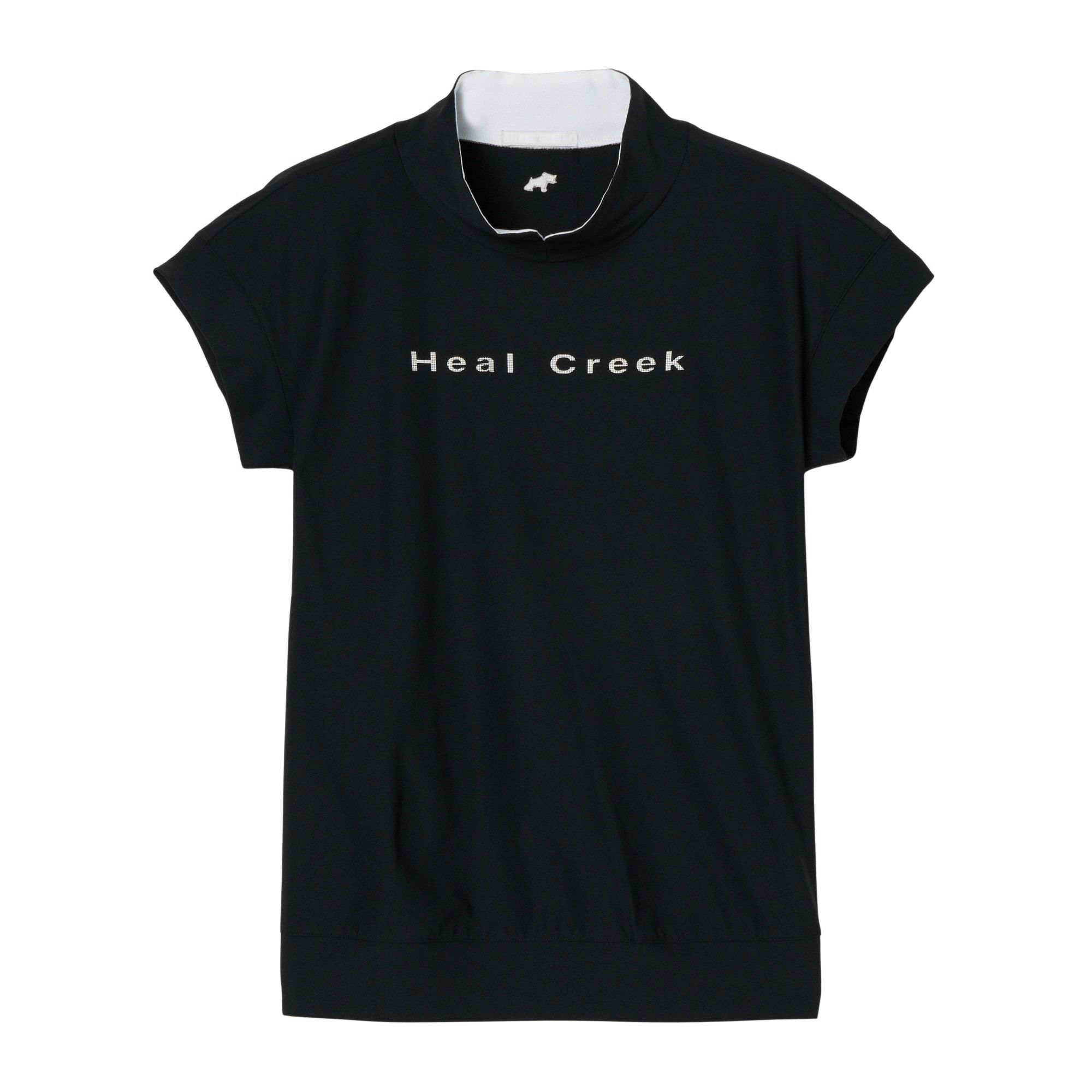 ヒールクリークのハイネックシャツ