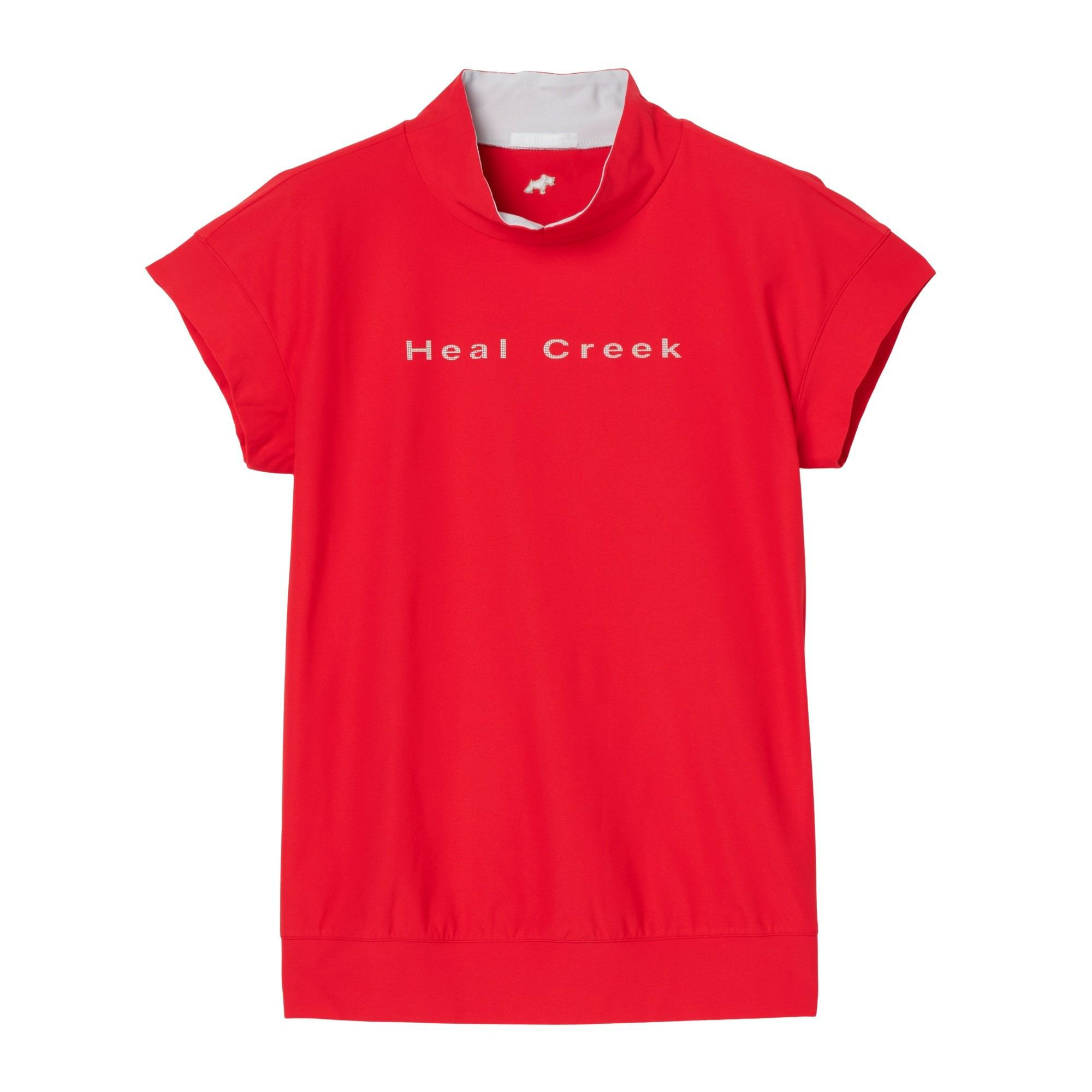 ヒールクリークのハイネックシャツ