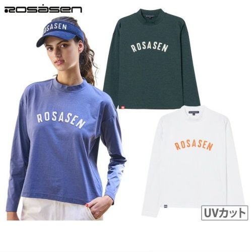 ROSASEN - 美品！ロサーセン　rosasen 　メンズ　ハイネック　 M　 ネイビー 半袖 Amazon.co.jp: [ロサーセン] ハイネックシャツ メンズ ゴルフ