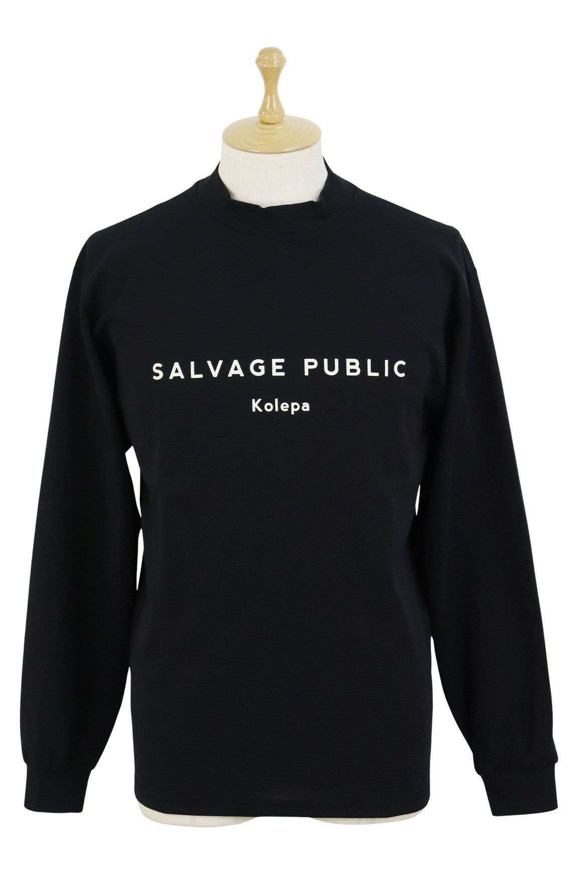 サルベージパブリックコレパのハイネックシャツ 